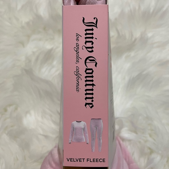 SOLD *BRAND NEW* Juicy Couture Velvet Fleece Top & Legging - Size S and M - Picture 4 of 6